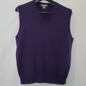 20% off 3! Daniel Cremieux V-Neck Sweater Vest L